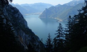 Bergtour Traunstein - Aufstieg Hernlersteig