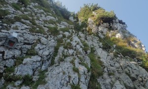Bergtour Traunstein - Aufstieg Hernlersteig