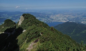 Bergtour Traunstein - Ausblick Oberösterreich