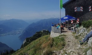 Bergtour Traunstein - bei der Gmundner Hütte
