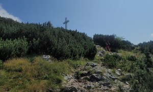 Bergtour Traunstein - Aufstieg Gipfel
