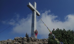 Bergtour Traunstein - Gipfelsieg