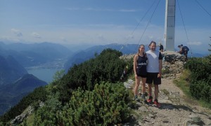 Bergtour Traunstein - Gipfelsieg