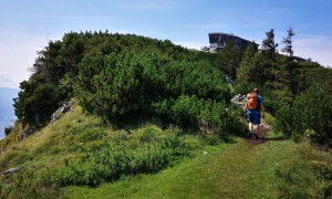 Bergtour Traunstein - kurz vor dem Traunsteinhaus