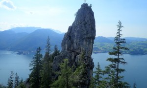 Bergtour Traunstein - Abstieg Naturfreundesteig