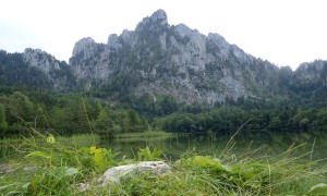 Bergtour Katzenstein - Laudachsee mit Gipfelblick