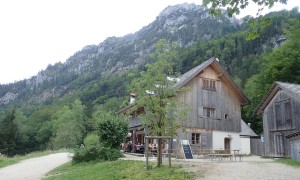 Bergtour Katzenstein - bei der Raumsaualm