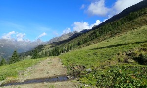 Bergtour Mulleter Seichenkopf - Zustieg