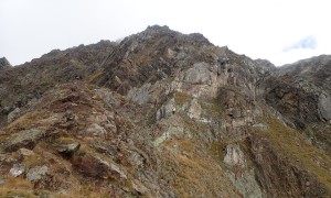 Bergtour Mulleter Seichenkopf - Aufstieg Südgrat