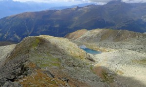 Bergtour Mulleter Seichenkopf - Abstieg Südgrat