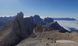 Klettersteig Pala & Vezzana - beim Biwak Fiamme Gialle
