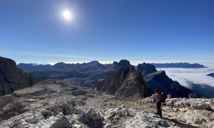 Klettersteig Pala & Vezzana - beim Biwak Fiamme Gialle