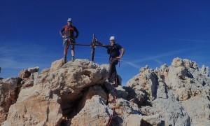 Klettersteig Pala & Vezzana - Gipfelsieg Cimon della Pala