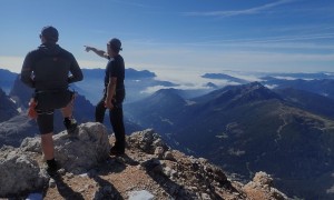 Klettersteig Pala & Vezzana - Gipfelsieg Cimon della Pala