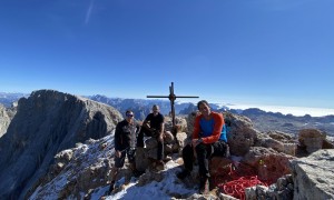 Klettersteig Pala & Vezzana - Gipfelsieg Cimon della Pala