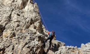 Klettersteig Pala & Vezzana - Abseilen