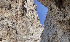 Klettersteig Pala & Vezzana - Abseilen