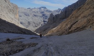 Klettersteig Pala & Vezzana - Abstieg