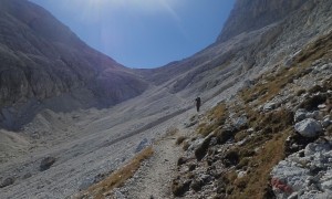 Klettersteig Pala & Vezzana - Rückweg über Bettega Scharte