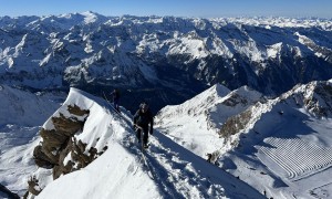 Skihochtour Kitzsteinhorn - Aufstieg, kurz vor dem Gipfel
