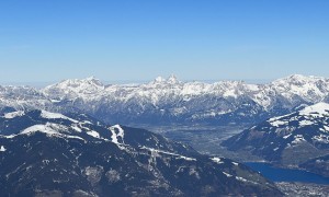 Skihochtour Kitzsteinhorn - Gipfelsieg, Blick zum Watzmann