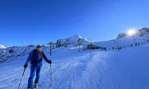 Skihochtour Kitzsteinhorn - Abfahrt