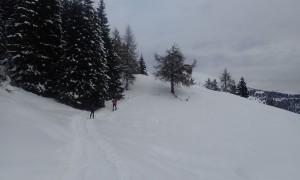 Skitour Goisele - Aufstieg