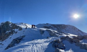 Skitour Kleine Gaisl - Aufstieg Rote Wand