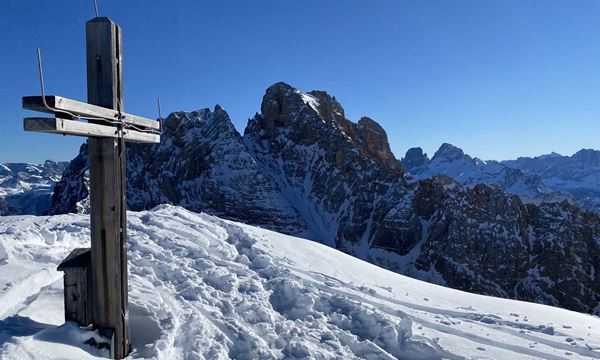 Tourbild - Skitour Kleine Gaisl (Südtirol)