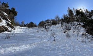 Skitour Barmerspitze - Abfahrt