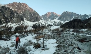 Skihochtour Hochgall - Aufstieg über die Riepe