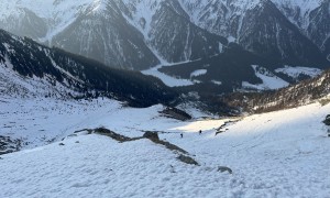 Skihochtour Hochgall - Aufstieg über die Riepe