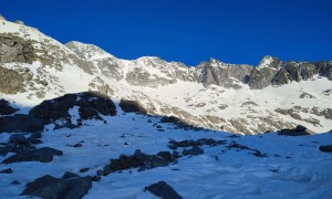 Skihochtour Hochgall - bei der Riepenscharte