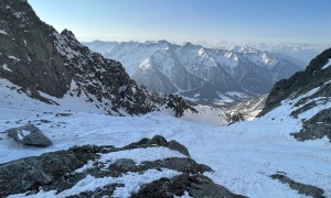 Skihochtour Hochgall - bei der Riepenscharte