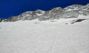 Skihochtour Hochgall - Aufstieg, kurz vor der Südostrinne