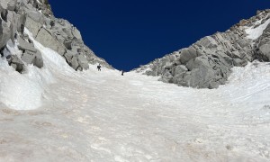Skihochtour Hochgall - Aufstieg Südostrinne