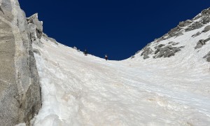 Skihochtour Hochgall - Aufstieg Südostrinne