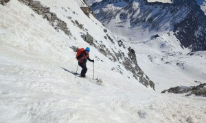Skihochtour Hochgall - Abfahrt Südostrinne