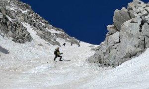 Skihochtour Hochgall - Abfahrt Südostrinne