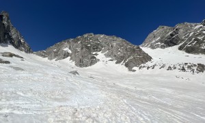 Skihochtour Hochgall - Abfahrt Riepe