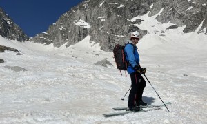 Skihochtour Hochgall - Abfahrt Riepe