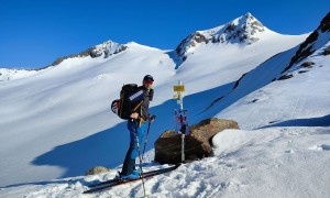 Skihochtour Venedigerkrone - beim Mullwitzaderl