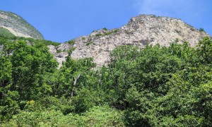 Klettersteig Fennberg - weiterer Aufstieg
