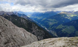Bergtour Gamsalplspitze - Gipfelsieg, Blick ins Pustertal
