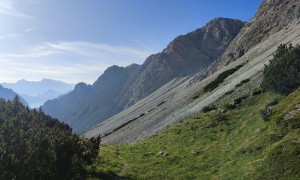 Bergtour Herrstein - bei der Weißlahnscharte