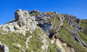 Bergtour Herrstein - Schlussaufstieg