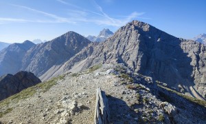 Bergtour Herrstein - Blick zum Großen und Kleinen Roßkopf