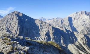 Bergtour Herrstein - Blick zum Kleinen Roßkopf und Seekofel