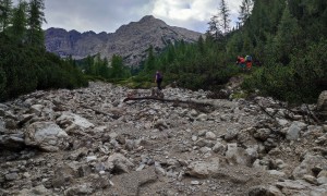 Bergtour Kreuzkofel - Aufstieg Kühbodental