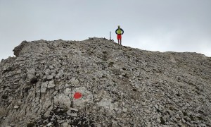 Bergtour Kreuzkofel - Gipfelsieg